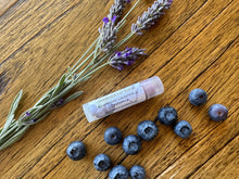 Load image into Gallery viewer, Blueberry Lavender &amp; Chamomile After Bath Bar &amp; Lip Balm Gift Set
