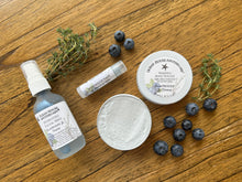 Load image into Gallery viewer, Blueberry & Thyme Bath & Body Gift Set
