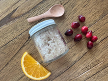 Load image into Gallery viewer, Cranberry Orange Fig Sugar Scrub