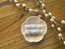 Load image into Gallery viewer, Apricot, Pistachio & Honey and Desert Pear Shimmer Lip Balm Duo