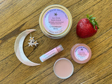 Load image into Gallery viewer, Strawberry Moon Shimmer Lip Balm