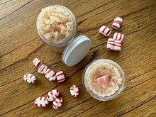 Load image into Gallery viewer, Peppermint Vanilla Pink Sea Salt & Sugar Scrub