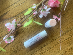 Cherry Blossom Latte Soft Shimmer Lip Balm