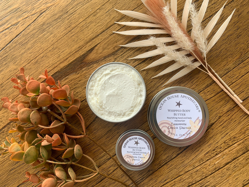 Cinnamon Cassia Vanilla Whipped Body Butter