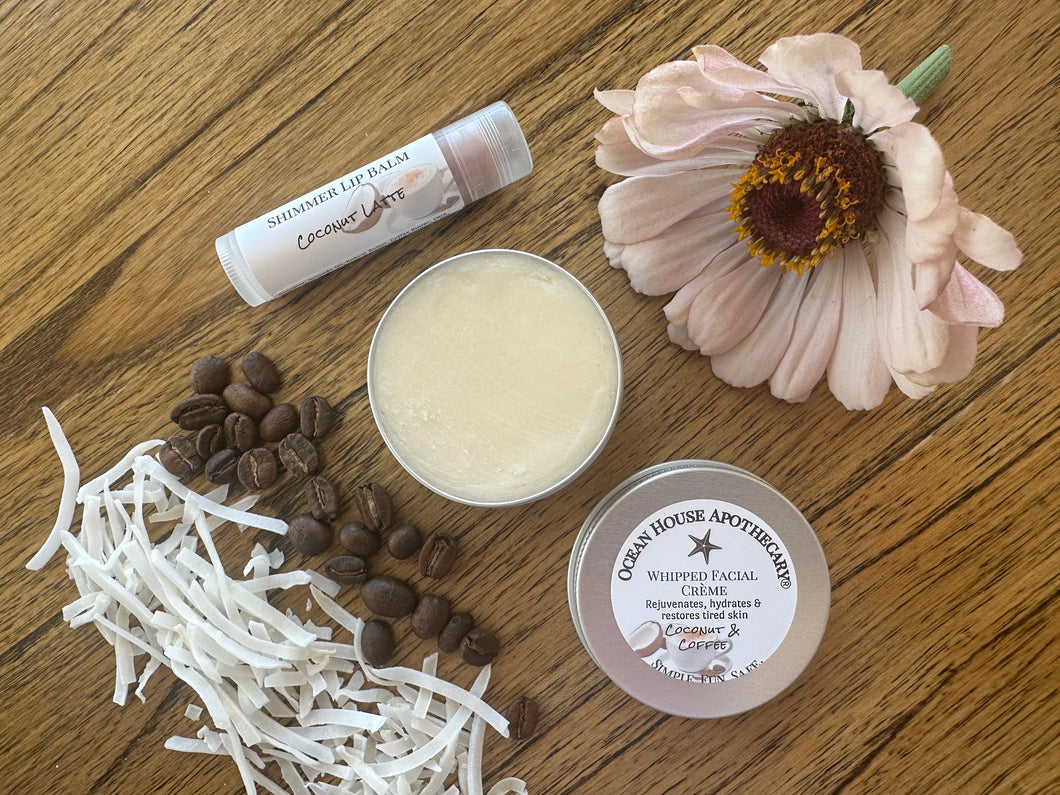 New! Coconut & Coffee Whipped Facial Crème