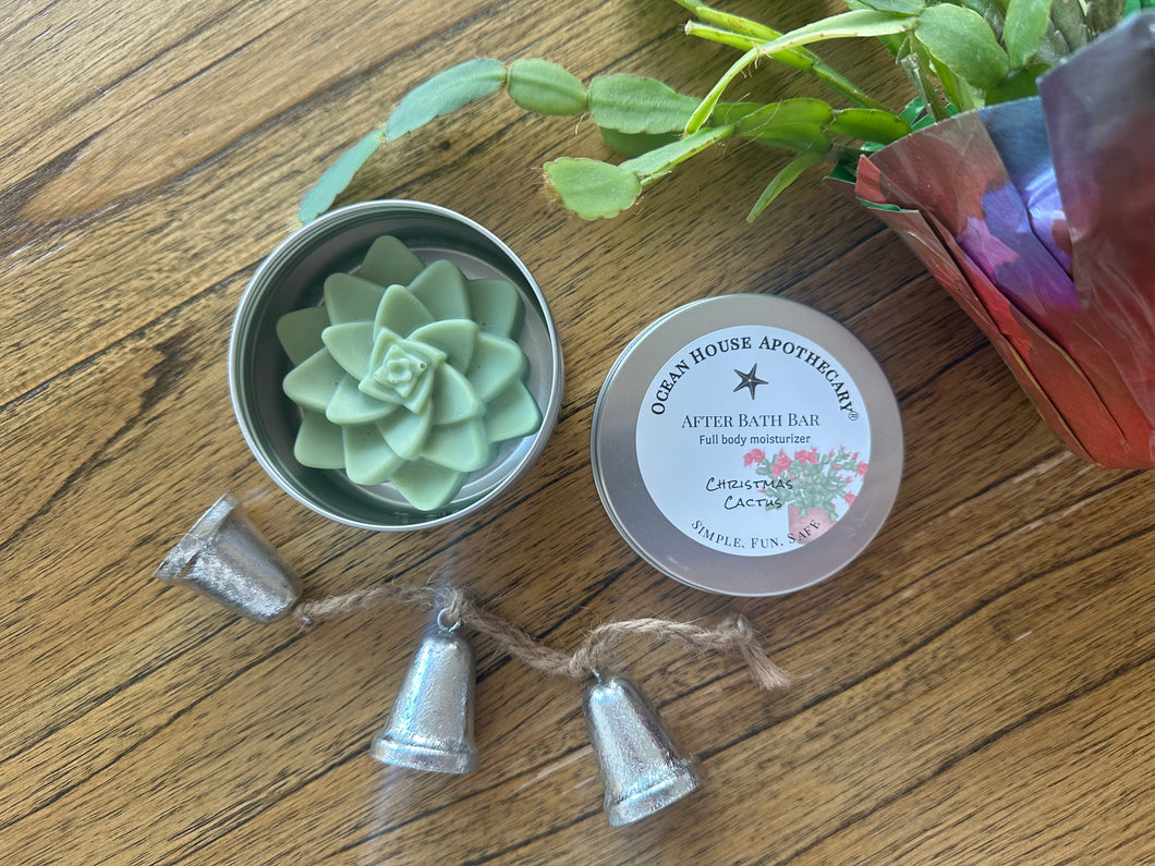 Christmas Cactus After Bath Bar
