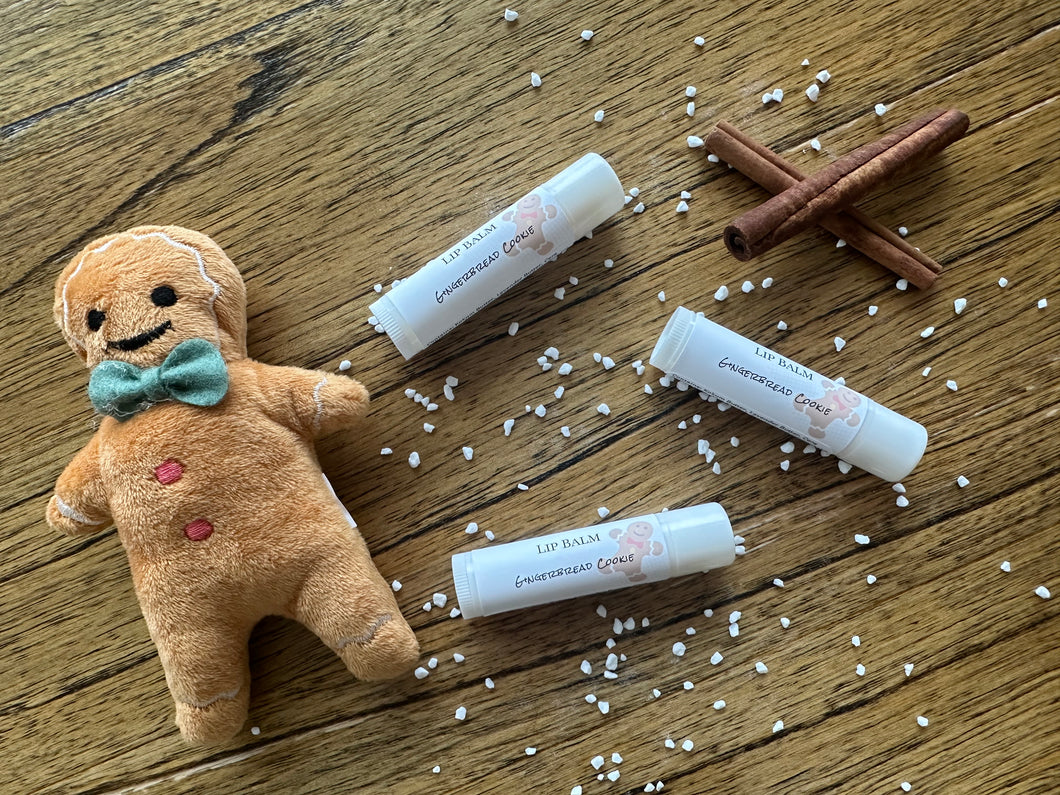 Gingerbread Cookie Lip Balm