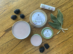 Blackberry Sage All Over Body Balm & Lip Balm