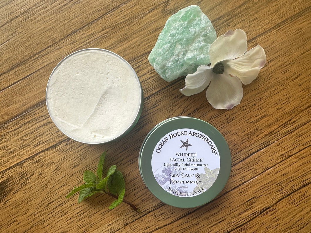 Sea Salt & Peppermint Whipped Facial Creme