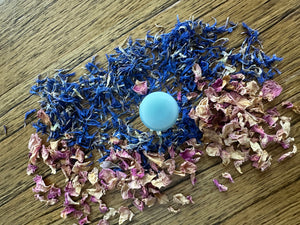 New! Blue Rose Lip Balm