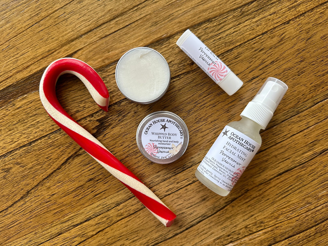 Peppermint Vanilla Holiday Gift Set