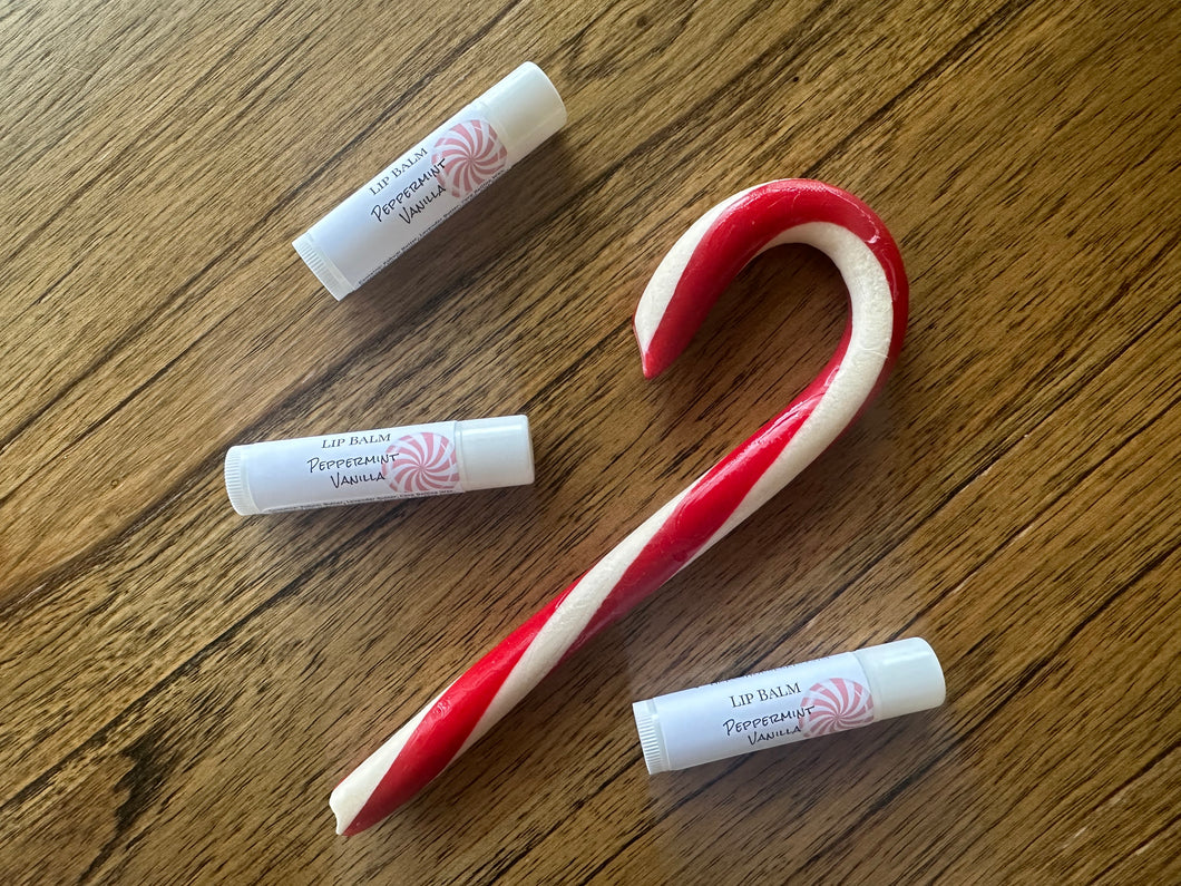 Peppermint Vanilla Lip Balm