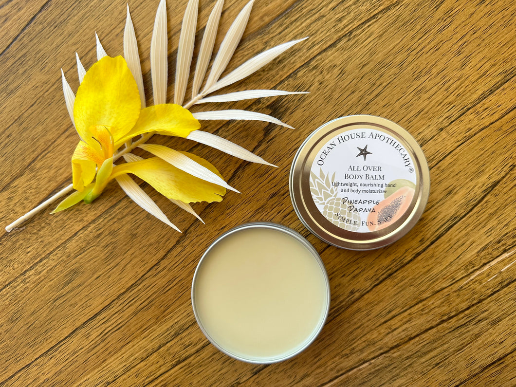 Summer All Over Body Balms (Pineapple Papaya; Coconut, White Tea & Lemongrass)