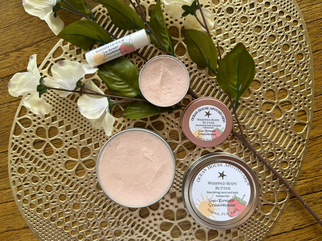Sun-Ripened Strawberry Whipped Body Butter
