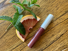 Load image into Gallery viewer, Bergamot &amp; Spearmint Shimmer Lip Gloss
