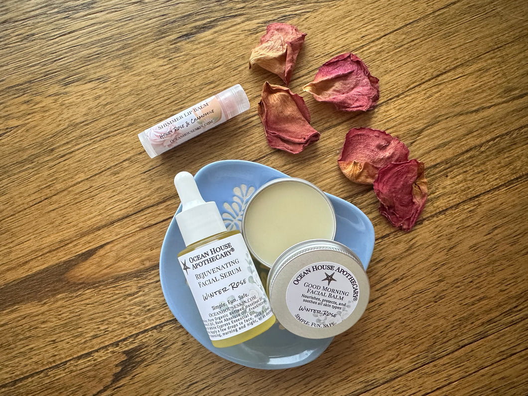 Winter Rose Facial Set