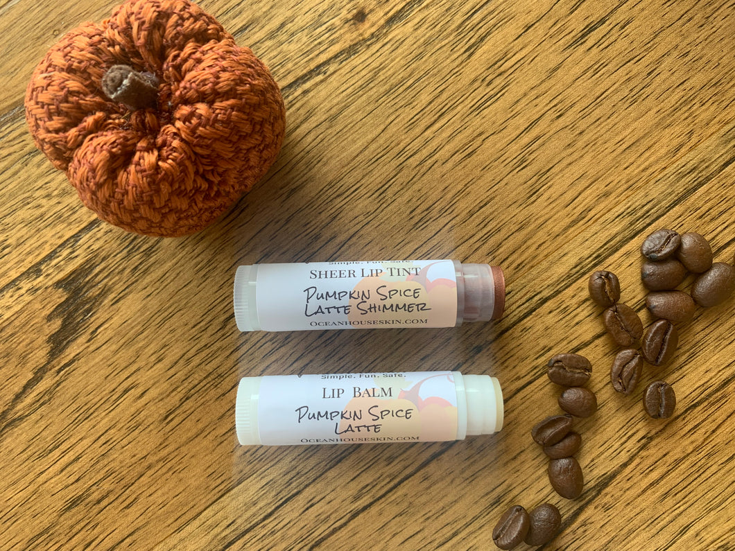 Pumpkin Spice Latte Lip Balm & Sheer Lip Tint