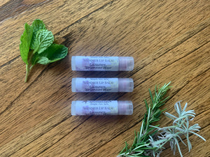 Lavender Rosemary Mint Shimmer Lip Balm