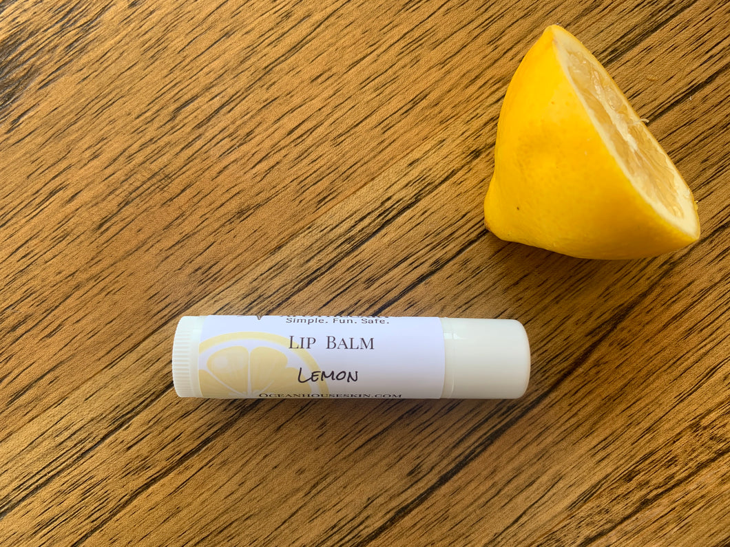 Lemon Lip Balm Collection