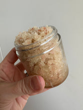 Load image into Gallery viewer, Peppermint Vanilla Pink Sea Salt &amp; Sugar Scrub
