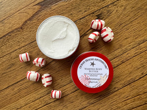 Peppermint Vanilla Whipped Body Butter